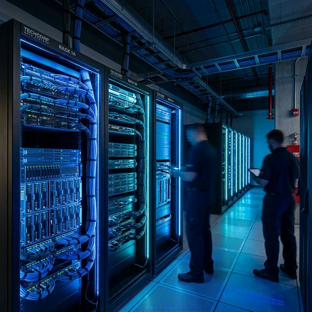 Modern Server Room